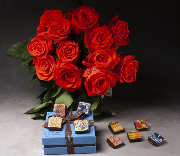 Roses and Jewel Box Bonbons